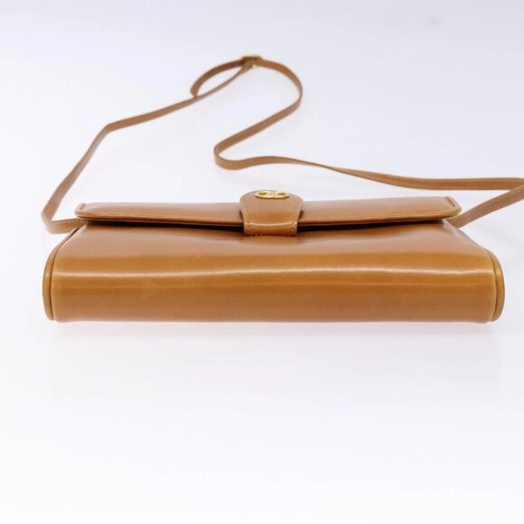 GUCCI Shoulder Bag Leather Brown Gold 004 056 0002 Auth ep10168 - Picture 6 of 15